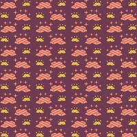 Gold Bar Icon Vector trendy repeating pattern maroon illustration background