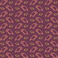 Delivery Icon Vector trendy repeating pattern maroon illustration background