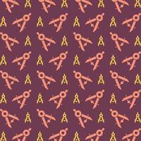 Divider Icon Vector trendy repeating pattern maroon illustration background