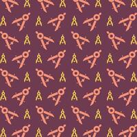 Divider Icon Vector trendy repeating pattern maroon illustration background