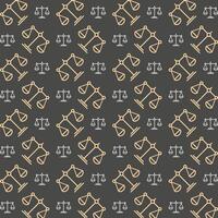 Scales Icon elegant luxury trendy repeating pattern vector illustration