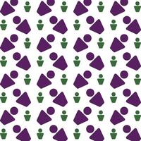 People icon trendy multicolor repeating pattern beautiful illustration white background vector
