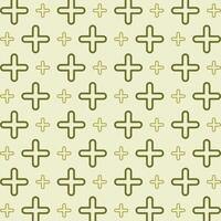 Plus Button green theme trendy repeating pattern design vector illustration background