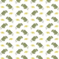 Delivery repeating trendy pattern beautiful multicolor vector background