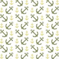 Anchor repeating trendy pattern beautiful multicolor vector background