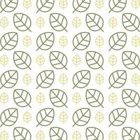 Leaf repeating trendy pattern beautiful multicolor vector background