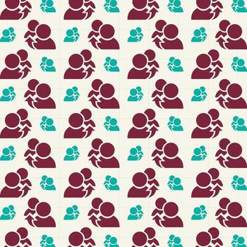 referencias icono en grafico de moda repitiendo modelo vector ilustración antecedentes