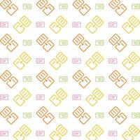 Data Transfer multicolor new trendy repeating pattern vector illustration background