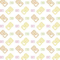 Data Transfer multicolor new trendy repeating pattern vector illustration background