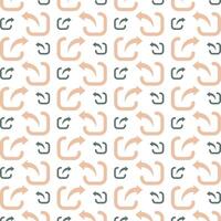 External link symbol trendy repeating pattern orange fill vector illustration background