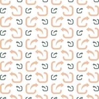 External link symbol trendy repeating pattern orange fill vector illustration background