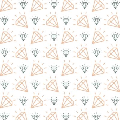 Values symbol trendy repeating pattern orange fill vector illustration background
