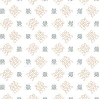 Customers symbol trendy repeating pattern orange fill vector illustration background