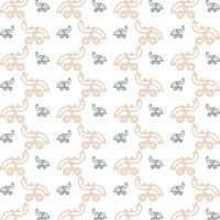 grand opening symbol trendy repeating pattern orange fill vector illustration background