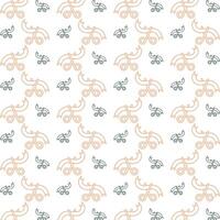 grand opening symbol trendy repeating pattern orange fill vector illustration background