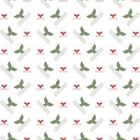 Whale tail icon red green trendy repeating pattern vector beautiful illustration background