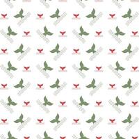 Whale tail icon red green trendy repeating pattern vector beautiful illustration background