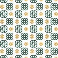 Infinity loop luxury repeating trendy pattern vector illustration background