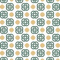 Infinity loop luxury repeating trendy pattern vector illustration background