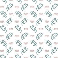 Team multicolor repeating trendy pattern textile vector illustration background