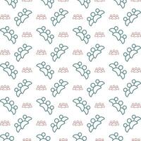 Team multicolor repeating trendy pattern textile vector illustration background