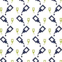 Glue icon trendy repeating pattern white background vector illustration