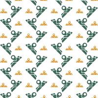 Location luxury repeating trendy pattern vector illustration background