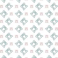 Communicating multicolor repeating trendy pattern textile vector illustration background