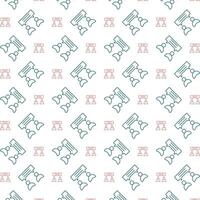 Communicating multicolor repeating trendy pattern textile vector illustration background