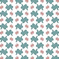 Intestine multicolor repeating trendy pattern textile vector illustration background