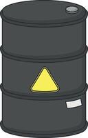 barrel of oil vector