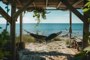 AI generated Getting Started with Camping Hammock professional photography photo