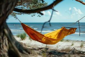 AI generated Getting Started with Camping Hammock professional photography photo