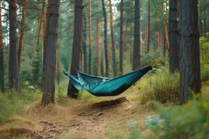 AI generated Getting Started with Camping Hammock professional photography photo