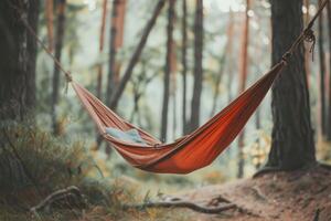 AI generated Getting Started with Camping Hammock professional photography photo