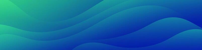 Abstract green blue banner color with a unique wavy design. It is ideal for creating eye catching headers, promotional banners, and graphic elements with a modern and dynamic look. vector