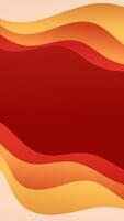 Abstract background orange red color with wavy lines and gradients is a versatile asset suitable for various design projects such as websites, presentations, print materials, social media posts vector