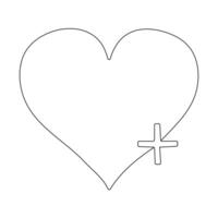 Jesus Christ sketch good Friday continuous single line outline vector art drawing and illustration