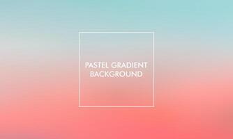 Gradient pastel abstract background with colorful color, eps 10 vector