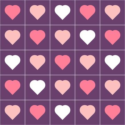 pattern seamless love shape with colorful, beauty color, pastel colorr good for wallpaper, valentine's day, textile, print. eps 10