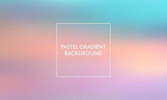 Gradient pastel abstract background with colorful color, eps 10 vector