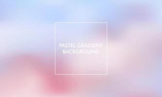 Gradient pastel abstract background with colorful color, eps 10 vector