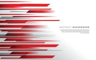 diseño de fondo abstracto moderno blanco rojo vector