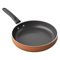 AI generated 3D Rendering of a Cooking Frying Pan on Transparent Background - Ai Generated png