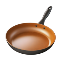 AI generated 3D Rendering of a Cooking Frying Pan on Transparent Background - Ai Generated png