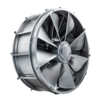 AI generated 3D Rendering of a Engine Fan on Transparent Background - Ai Generated png