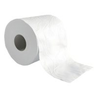 ai généré tissu papier rouleau sur transparent Contexte - ai généré png