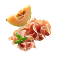 AI generated Prosciutto Bacon Embutido on Transparent background - Ai Generated png
