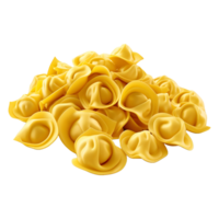 AI generated Homemade Pasta on Transparent background - Ai Generated png