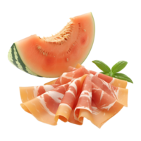 AI generated Prosciutto Bacon Embutido on Transparent background - Ai Generated png